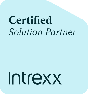Intrexx Badges Square Certified 4x